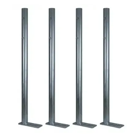 Jeu de 4 pieds indispensable pour l'abreuvoir Grand Volume 610L de la marque Rico Suevia. Vu de face.
