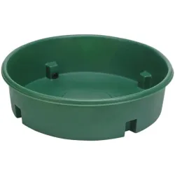 Bac à eau de pâture de contenance 400L avec un rebord extérieur de la marque La Gée.