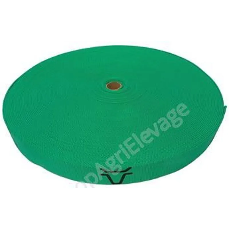 Rouleau de sangle tissee 50mm l.62m - Logette - Bovins