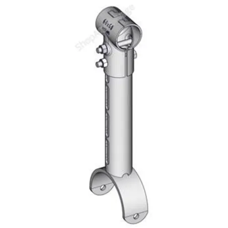 Support genouillere pour tube pvc d.12.5cm - Logette - Bovins