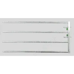 Barriere pour bovins : avant de porte rallongee autolock ex4 l.2.54m