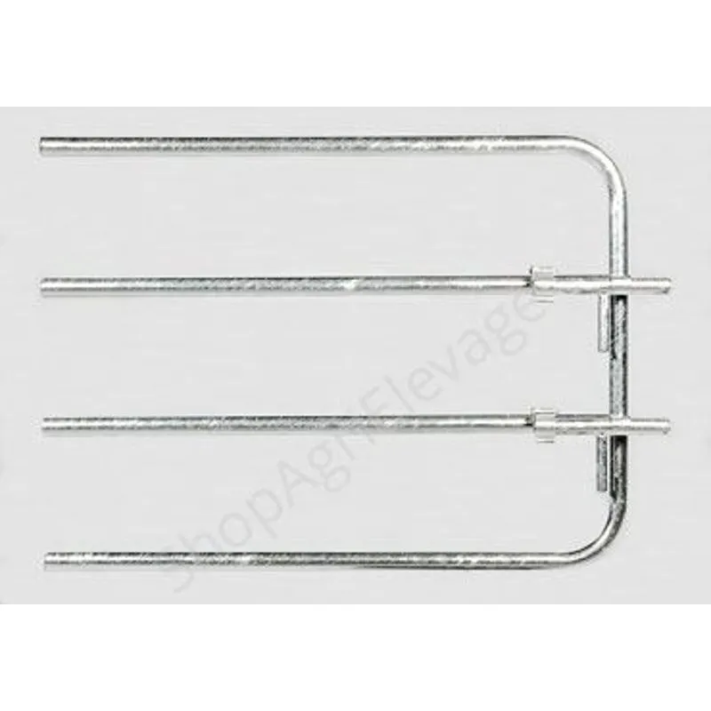 Barriere pour bovins : avant de porte standard ex4