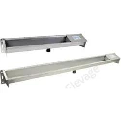 Abreuvoir INOX pour Ovins Caprins L.1,20 m ou 2,10 m - Abreuvement
