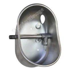 Abreuvoir pour truies et verrats en inox modèle 76 - Abreuvement - Porcins