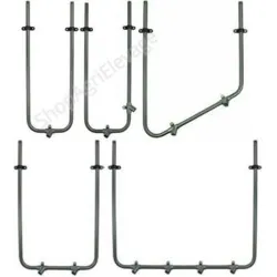 Tuyau de raccordement Inox en U ½" avec sortie(s) Femelle - Abreuvement