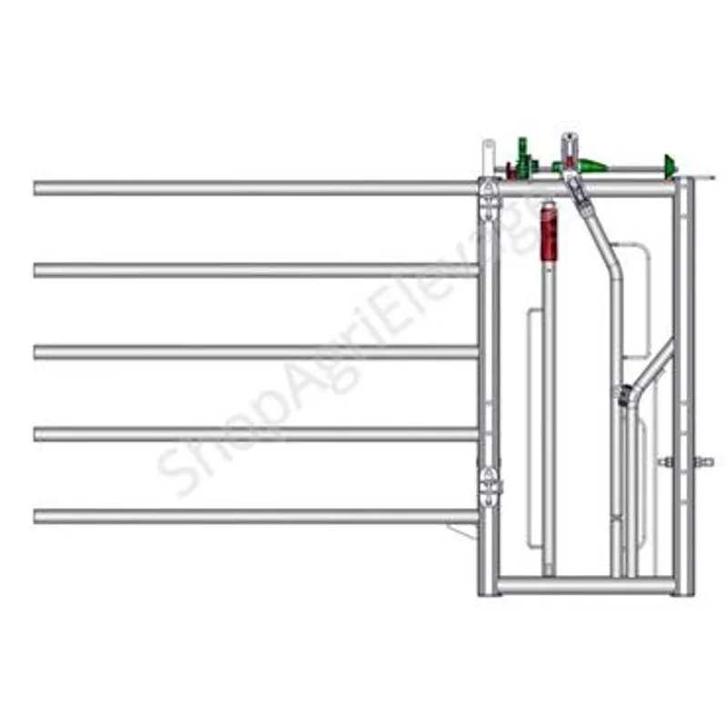 Barriere pour bovins : avant ex5 insemination version axial ii