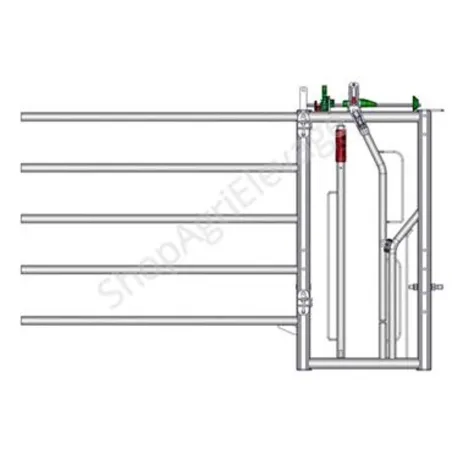 Barriere pour bovins : avant ex5 insemination version axial ii