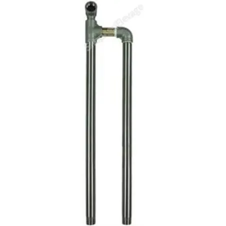 Tuyau de raccordement Inox ½" pour mur de séparation - Abreuvement