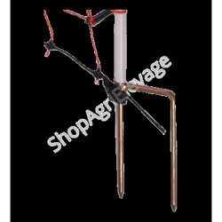 Filet pour VOLAILLES  - ORANGE   2 pointes - Clôture - Volaille