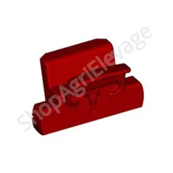 Accessoire pour bovins : axe safety iv rouge