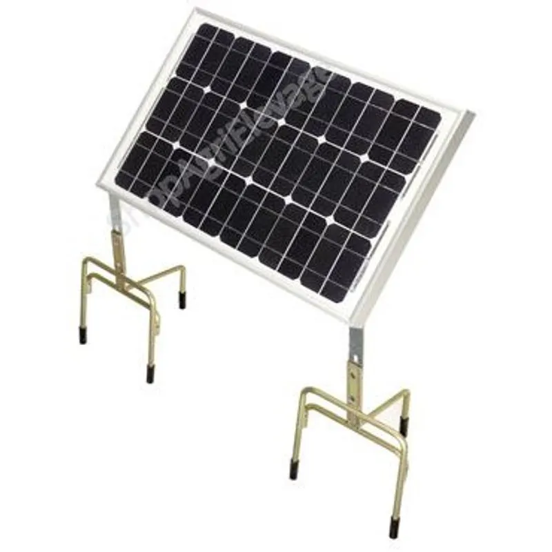PANNEAU SOLAIRE 30 W + support + 2 trepieds - Clôture - Bovins