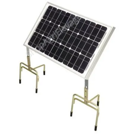 PANNEAU SOLAIRE 30 W + support + 2 trepieds - Clôture - Bovins