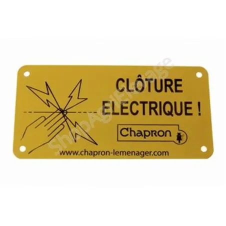 Plaque indicatrice vrac - Clôture - Bovins